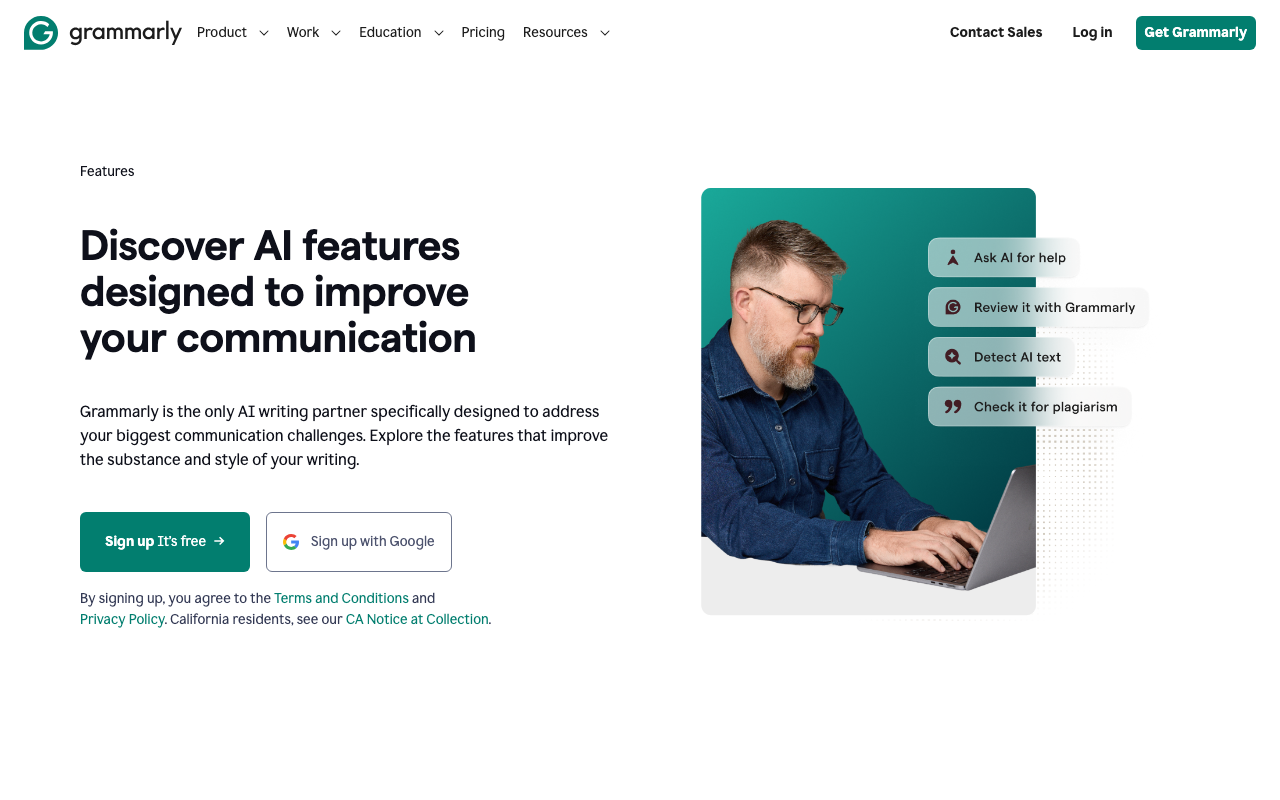 Grammarly — feature