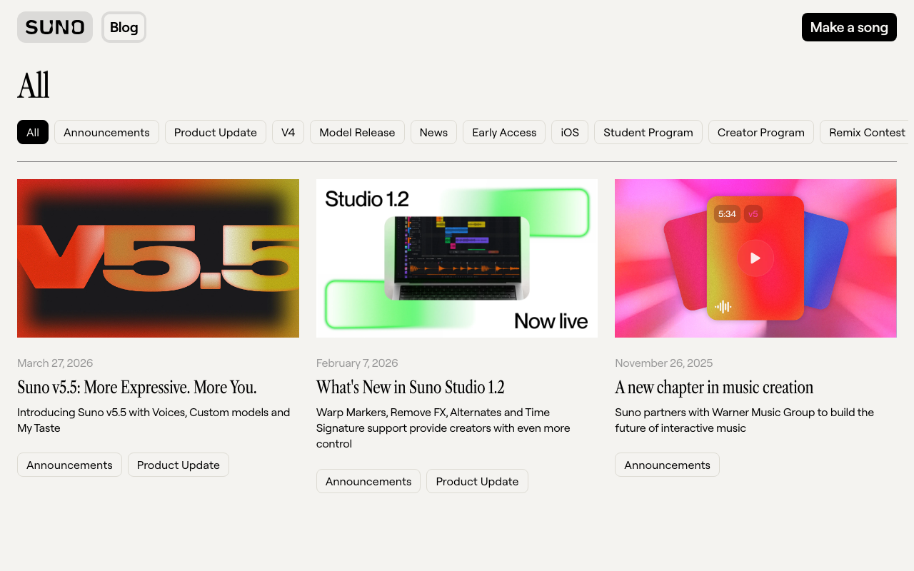 Suno — blog